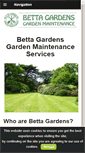 Mobile Screenshot of betta-gardens.co.uk